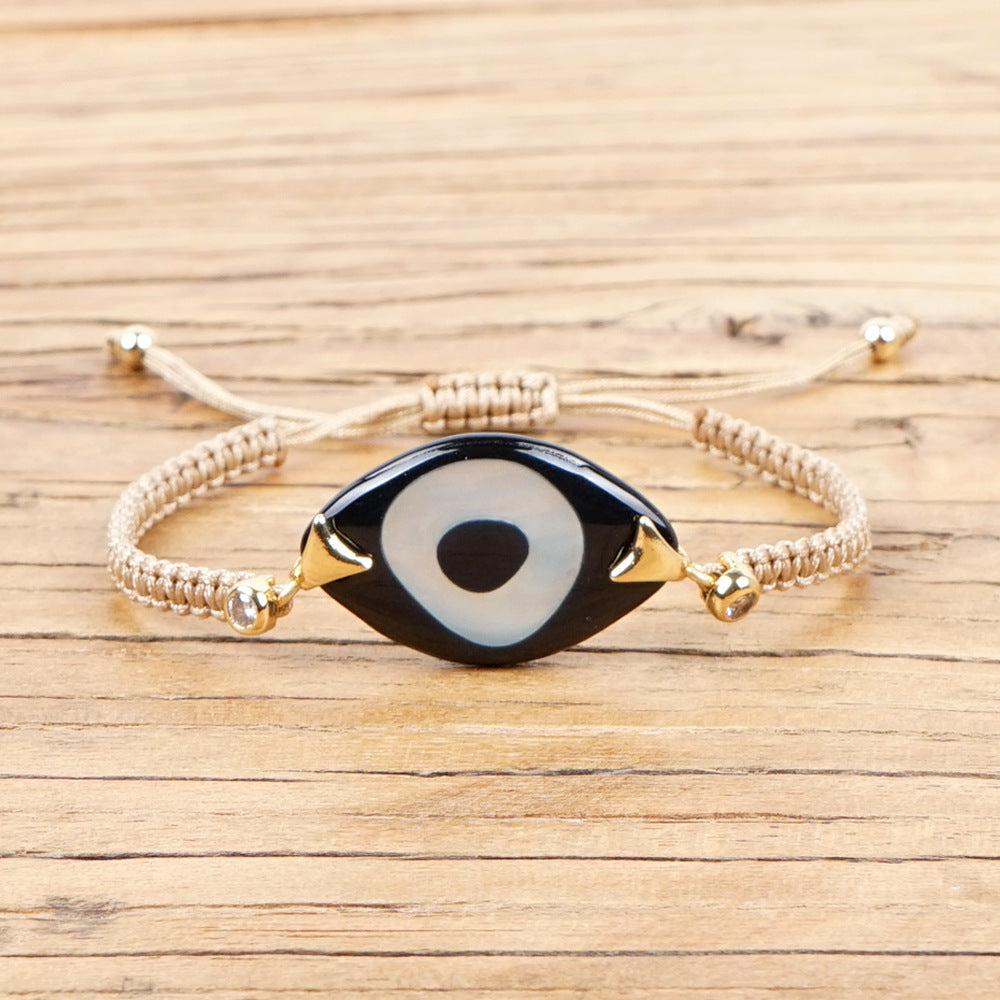 Evil Eye Hand Weaved Bracelet