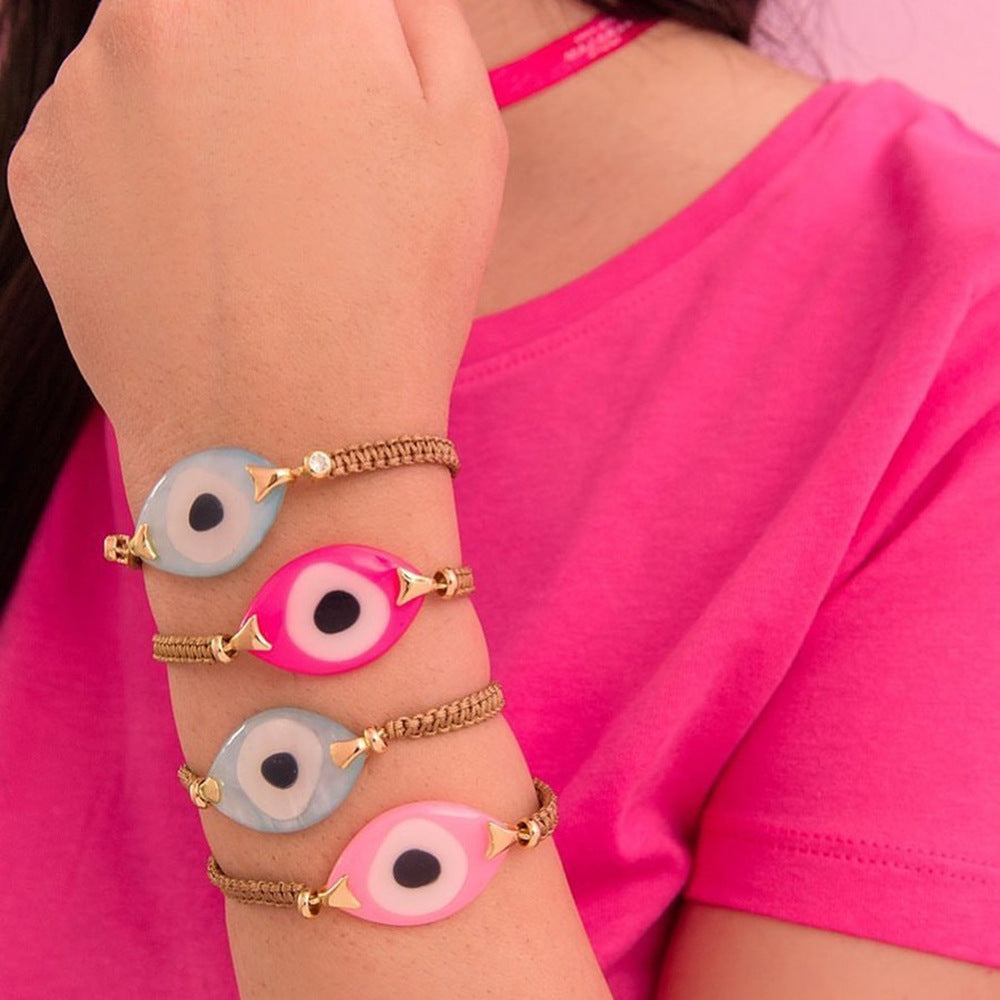 Evil Eye Hand Weaved Bracelet