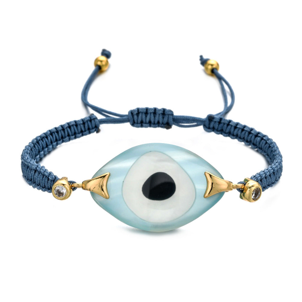 Evil Eye Hand Weaved Bracelet