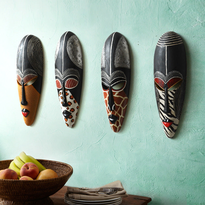 African Mask Wall Decor