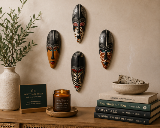 African Mask Wall Decor