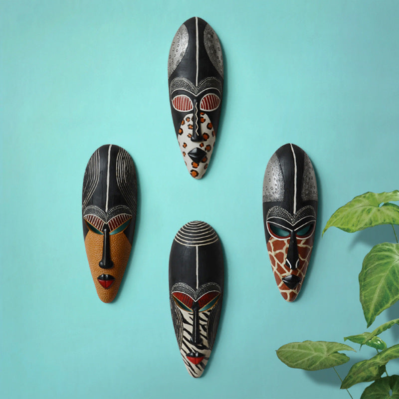 African Mask Wall Decor